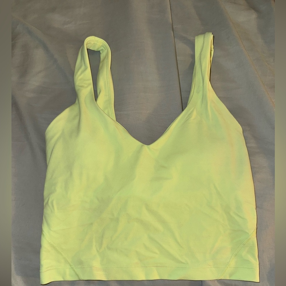 Lululemon Athletica Lime Sports Bra